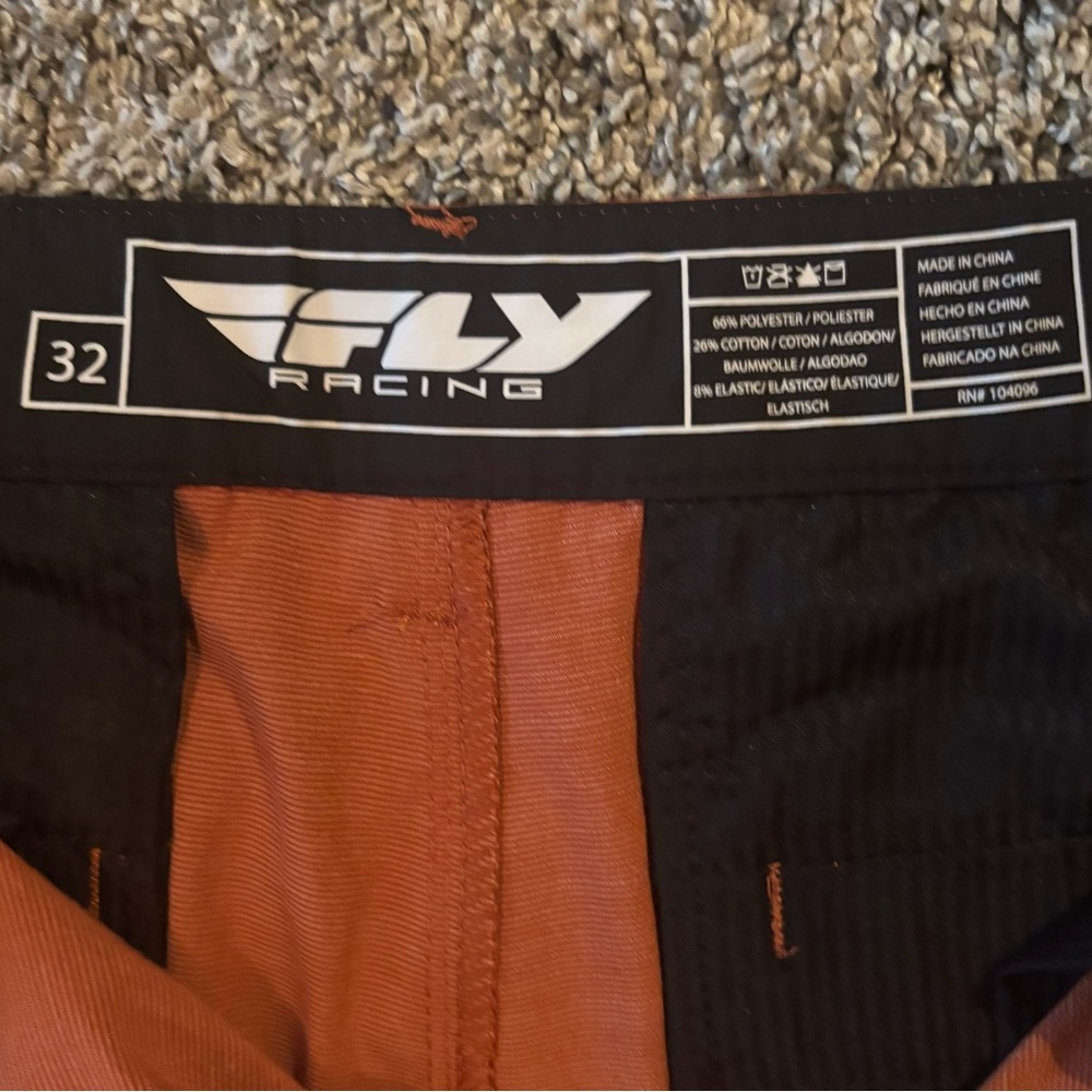 Fly Racing Men's Rust Shorts - Picture 3 of 3